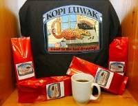 Balenie kávy Kopi Luwak