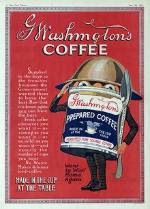 Reklama propagujúca Washingtonovu kávu po I. svetovej vojne