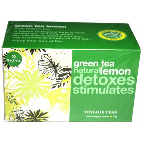 Vintage Teas Zelený čaj s citrónom, 30ks