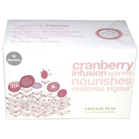 Vintage Teas Infusion Brusnicový čaj, 30ks