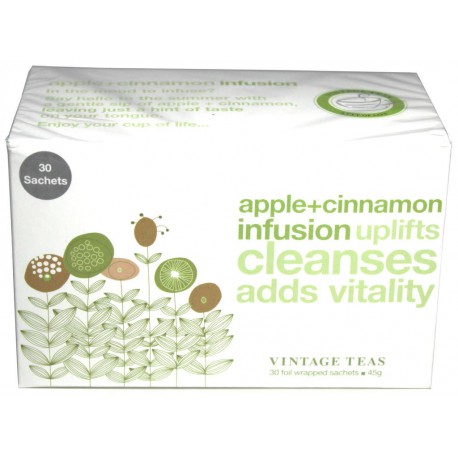 Vintage Teas Infusion Ovocný čaj Jablko so škoricou, 30ks