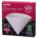 Hario Papierové filtre pre dripper V60-02, 40ks