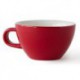 Acme & Co EVO Cappuccino šálka s podšálkou červená, 190ml