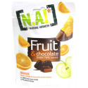 N.A! Fruit & Chocolate Pomaranč/Jablko v horkej čokoláde 70%, 35g