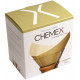 Chemex Coffeemaker Filter Štvorcový hnedý, 100ks