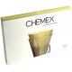 Chemex Coffeemaker Filter hnedý na 3 porcie, 100ks