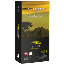 Carraro Rwanda pre Nespresso, 10x5,2g