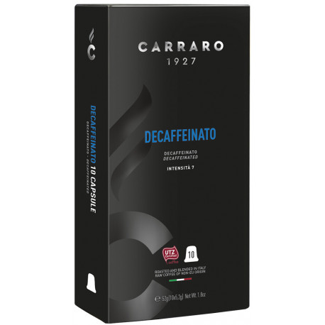 Carraro Decaffeinato pre Nespresso, 10x5,2g