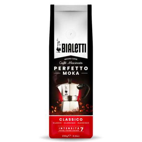 Bialetti Perfetto Moka Classico 250g, mletá káva