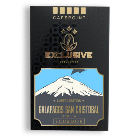 Cafepoint Bio Ecuador Galapagos San Cristobal Scr.16 125g, zrnková káva