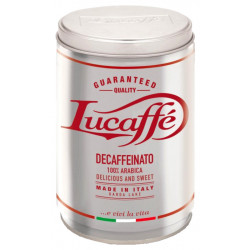 Lucaffé Decaffeinato 250g, mletá káva