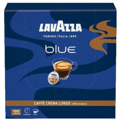 Lavazza Caffé Crema Lungo pre Lavazza Blue, 100x9g Druh kávy-Zmes 100% Arabiky Obsah balenia-100 kapsúl Typ kapsulí alebo podov-Lavazza Blue