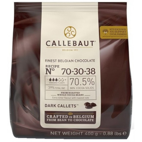 Callebaut Horká horúca čokoláda 70%, 400g