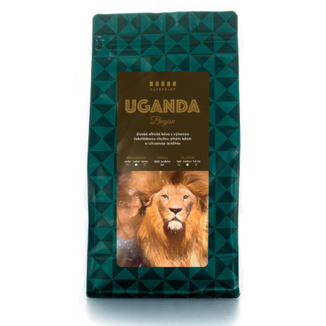 Cafepoint Uganda Bugisu AA 500g, zrnková káva
