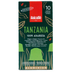 Italcaffé Tanzania 100% Arabica pre Nespresso, 10x5g