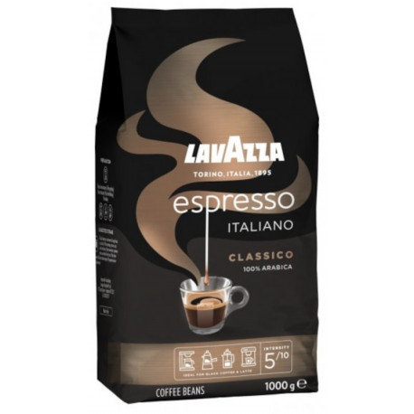 Lavazza Espresso Classico (Caffé Espresso) 1kg, zrnková káva