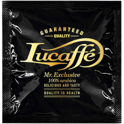 Lucaffé Mr.Exclusive, 10x7g v PODs Výraznosť chuti-Stredná Intenzita praženia-stredné praženie Kréma-Stredná Acidita-žiadna