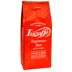 Lucaffé Espresso Bar 1kg, zrnková káva Krajina pôvodu-Rôzna Hmotnosť balenia-1 kg Druh kávy-Zmes Arabiky a Robusty Pomer Arabiky a Robusty v kávovej zmesi-60% Arabika a 40% Robusta