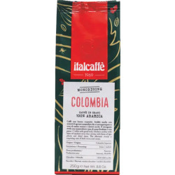 Italcaffé single origin Colombia, 250g zrno Hmotnosť balenia-250 g Druh kávy-Odrodová 100% Arabika Krajina pôvodu-Kolumbia