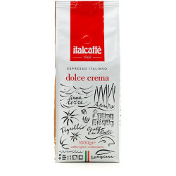 Italcaffé Dolce Crema 1kg, zrnková káva do kancelárie