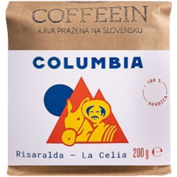Coffeein Columbia Risaralda - La Celia 200g, zrnková káva