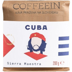 Coffeein Cuba Sierra Maestra 200g, zrnková káva