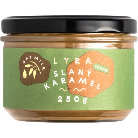 LYRA Vegan Nátierka Slaný karamel, 250g