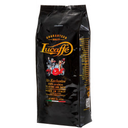 Lucaffé MR. Exclusive 100% ARABICA 1kg zrno Vhodnosť prípravy - Automatický kávovar-Áno Vhodnosť prípravy - Pákový kávovar-Áno Vhodnosť prípravy - Moka-Áno