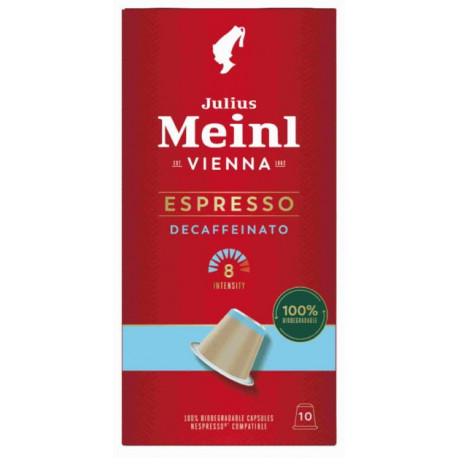Julius Meinl Espresso Decaf pre Nespresso, 10x5,6g