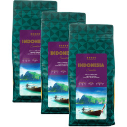 Cafepoint Indonesia Sumatra 3x1kg, zrnková káva