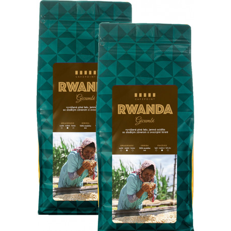 Cafepoint Rwanda Gicumbi AB 2x1kg, zrno