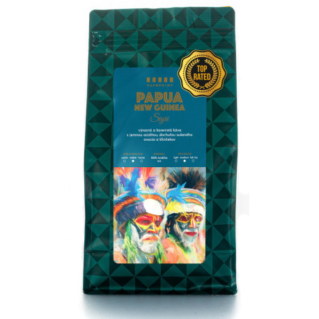 Cafepoint Papua New Guinea Sigri AA 500g, zrnková káva