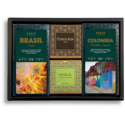 Cafepoint Darčekové balenie "káva a čokoláda - Južná Amerika"