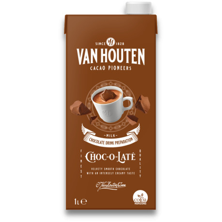 Van Houten Choc-o-Late čokoládový nápoj, 1l UHT
