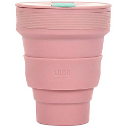 Lund London Skittle skladací pohár Pink, 350ml