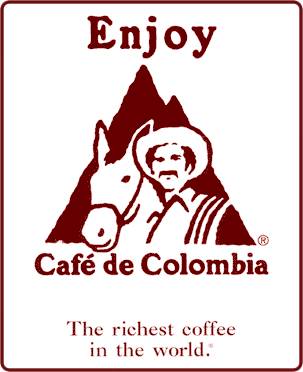 Logo Kolumbíjskej kávy